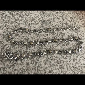 Brighton Metal Chain Link Belt